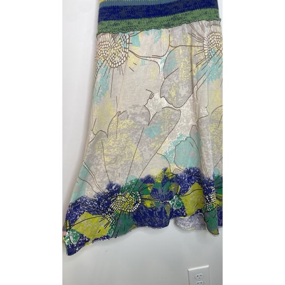 Free People Y2K ASO Selena Gomez as Alex Russo Knit Floral Tunic Dress Sz XS - Picture 13 of 16